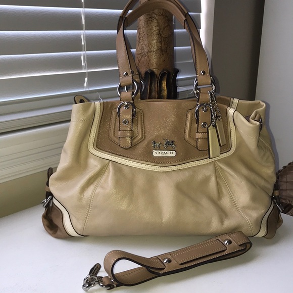 COACH ASHLEY SPECTATOR LEATHER SATCHEL - Picture 2 of 7